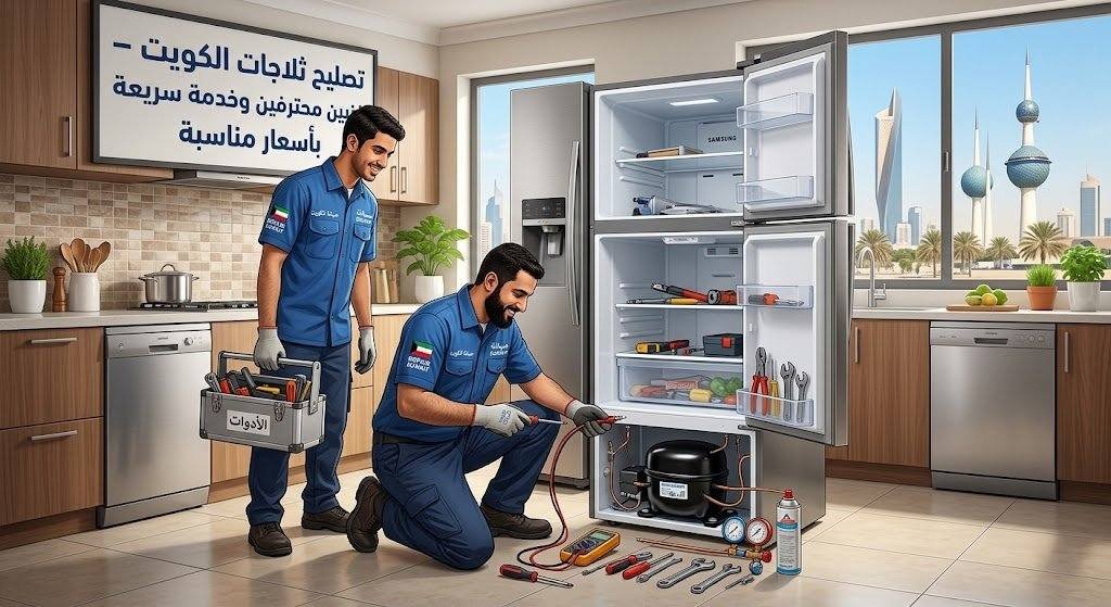 تصليح ثلاجات الكويت | فنيين محترفين وخدمة سريعة بأسعار مناسبة